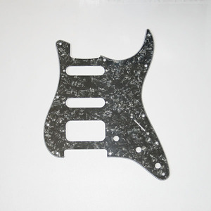 标准FENDER标准款式电吉他11钉单单双 单单单黑色冰花护板9.6MM孔