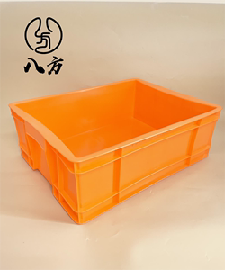 商用肯德基橙色周转箱/熟品物料箱/圣代机零件清洗箱/橙色箱/八方