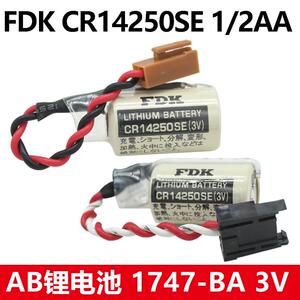 全新原装FDK/三洋 CR14250SE-R 3V锂电池1747-BA PLC电池带3P插头