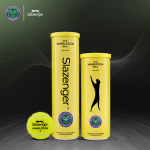 施莱辛格Slazenger网球温网比赛用球高弹铁罐史莱辛格2024新包装