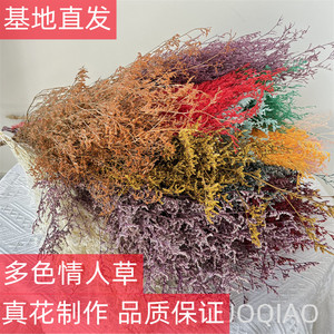 云南永生花干花保鲜花花束情人草ins轻奢家居装饰客厅插花diy材料