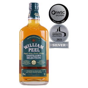 威廉彼乐精选单一谷物苏格兰威士忌 英国洋酒橡木桶 William Peel