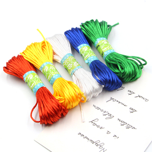 中国结线材5号线五色线手绳编织材料红绳手链彩绳DIY手工五彩线