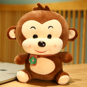 小猴子毛绒玩具娃娃公仔玩偶可爱水果围巾猴宝宝儿童创意生日礼物