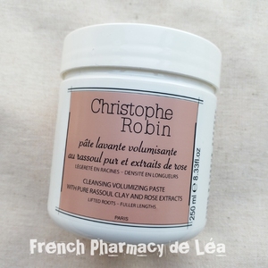 【予页】Christophe Robin玫瑰洗发泥250ml摩洛哥火山泥 外油内干