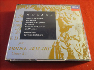 莫扎特 钢琴小提琴奏鸣曲 鲁普 戈德伯格 4CD 德版满银圈 白3951
