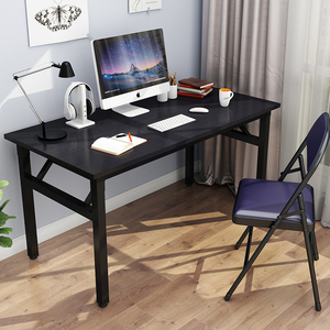 简易可折叠电脑桌台式家用卧室学生书桌简约现代写字桌租房小桌子