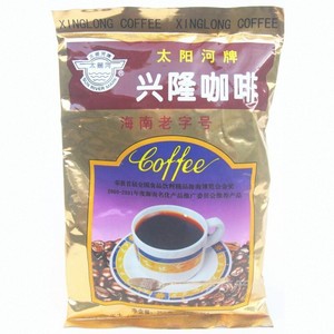包邮   海南特产   太阳河牌海南老字号兴隆咖啡粉250克 需过滤