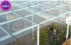 5mm+5mm双钢化夹胶玻璃  用于雨棚  花园楼梯 阳台地板玻璃阳台