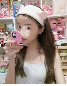 DOU.韩国爱丽小屋猫咪耳朵卸妆头带发带发箍洗脸束发景甜同款包邮