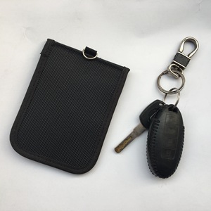 。新品rfid防丢防盗屏蔽汽车钥匙包 防止辐射手机信号屏蔽袋卡包