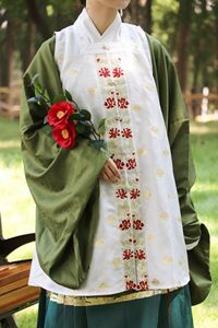 青竹居传统服饰比甲/立领短衫织金妆花袄可改款