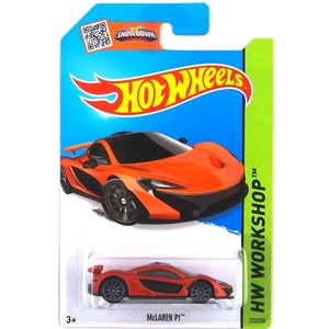 HotWheels风火轮 迈凯伦P1超级跑车绝版橙色稀有 McLAREN P1 /223