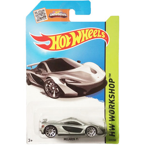 风火轮HotWheels 迈凯伦P1超级跑车 绝版稀有银/McLAREN P1 223