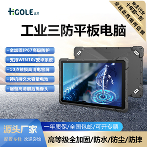 嗨高乐 工业三防平板电脑10.1寸IP67防水触摸屏win10安卓4G全网通