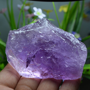 天然紫冰糖晶原石摆件 阿赛斯特莱水晶 高频紫水晶觉醒石