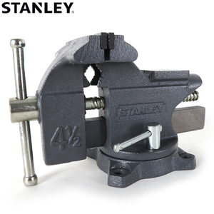STANLEY史丹利4.5寸轻型台虎钳 小台钳 小型台虎钳 83-065-1-23