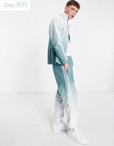 【英国代购】Adidas Originals 3D三叶草渐变百搭运动休闲夹克