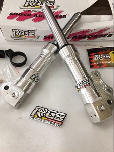 台湾RRGS福喜巧格JOG50EVO.RSZ改短6CM26芯前叉组前避震器前减震