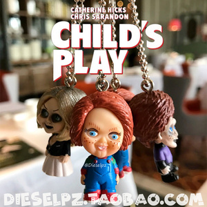 Child＇s play  Chucky 鬼娃回魂 恰奇 恰吉 扭蛋 公仔 挂件