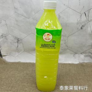 泰国进口神童酸柑水40%浓度柠檬汁 青柠水泰国青柠汁神童酸柑水1L
