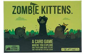 包邮Zombie Kittens英文僵尸猫家庭聚会亲子游戏卡片承认排队游戏