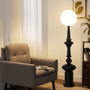 复古落地灯意大利客厅沙发边卧室中古法式书房台灯创意落地灯F522