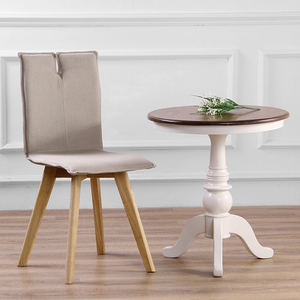HOT伊姆斯椅北欧实木餐椅布艺家用经济型简约休闲餐厅靠背餐桌椅