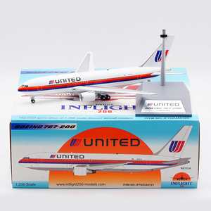 现货Inflight 1/200 合金飞机模型 美国联合航空 B767-200 N611UA