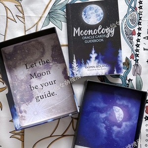 Moonology Oracle Cards月相月亮神谕指引卡英文原版卡牌新月卡