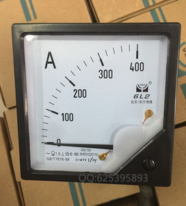VBO电流表6L2-400/5东方韦博VBO交流板表系列指针电流表400A