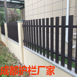 铝合金护栏庭院围栏铝艺阳台栏杆别墅平台扶手栅栏定做成都厂家