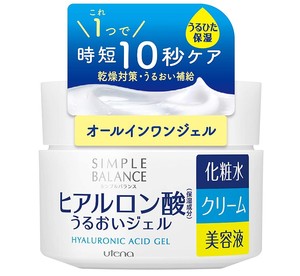 日本代购 UTENA 佑天兰 多效合一透明质酸高保湿啫喱面霜 100g