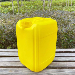 加厚20kg塑料桶方桶20升40斤提桶洗洁精桶黄色桶实验室用桶废液桶