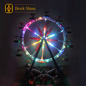 BrickShine灯饰 适用乐高10247摩天轮LED灯具发光零件