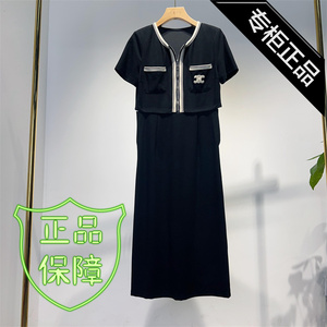 小掌柜家X192 夏装新款时尚韩版品质女装简约休闲连衣裙显瘦
