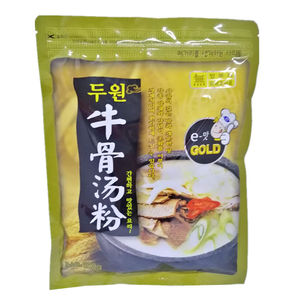 包邮 韩国食品 斗源牛骨汤粉 牛尾汤雪浓汤拉面汤500g