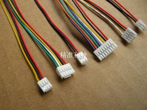 GH1.25mm 间距 端子线 线束 连接线2p3p4p5p67P8P 1.25MM带锁扣