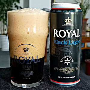 丹麦原装进口皇家黑啤酒500ml*24罐整箱royal PK德国黑啤酒