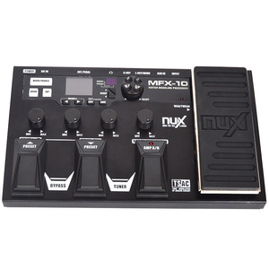 NUX电吉他数字综合效果器Mfx10带鼓机吉他效果器送豪华礼包