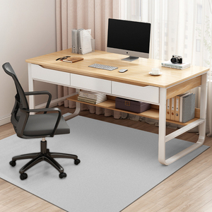 电脑椅地垫家用转椅桌椅垫防滑垫pvc卧室地毯免洗木地板保护垫子