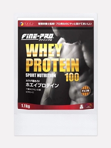 日本代购FINE乳清蛋白粉巧克力味高品质蛋白氨基酸维生素B丰富1kg