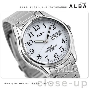日本代购精工子品牌ALBA光能情侣手表男表女表AEGD562 AEFD565