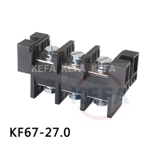 栅栏式接线柱KF67/67S/67SS-27mm双面接线科发原厂大电流端子定货