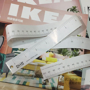 宜居家纸尺迷你小卷尺双面量衣尺纸制尺测量工具尺多用纸尺子1米