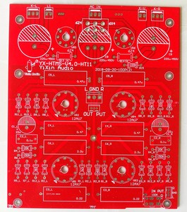 和田茂氏胆前级升级版（V4.0）电子管前级 PCB 空板  套件 成品板