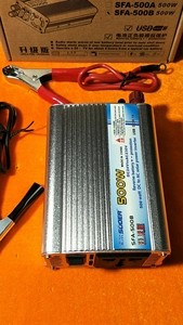 索尔SUOER SFA-500B 500W 24V转220V变压器 带USB手机充电座 UPS