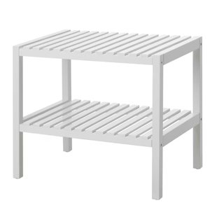 正品IKEA宜家MUSKAN 穆斯根 长凳家用卫生间实木脚蹬坐凳换鞋凳子