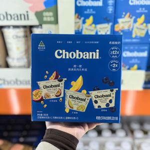 开市客Costco代购 Chobani希腊式风味发酵乳混合装160g*6希腊酸奶