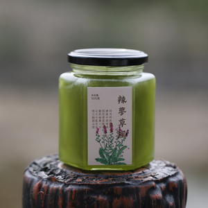 【绿色的蜂蜜】辣蓼草蜂蜜农家自产原蜜500g 口感清新清凉送礼品